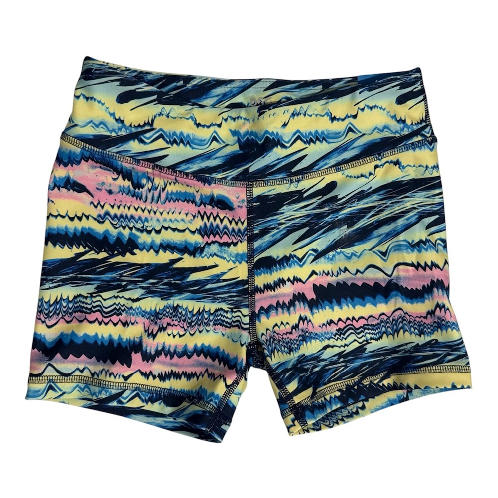 DSG Girls Momentum Shortie 3 Inch Athletic Shorts Graffiti Vibrations Multi L